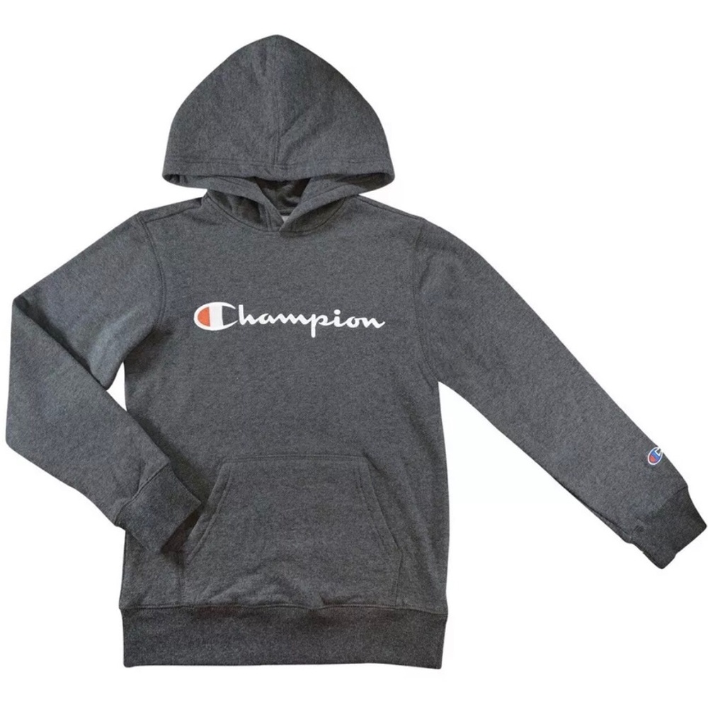 NEW Champion Kids Pull Over Hoodie Sweatshirt Boys / Girls Size Small (8)